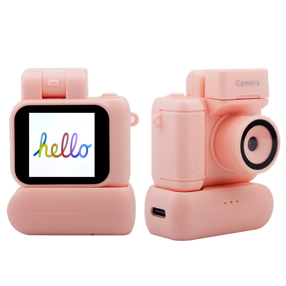 Monoreflexes Style Mini Camera HD1080P CMOS With LCD Screen Flash Lamp And Battery Dock Portable Video Recorder DV  Y4000