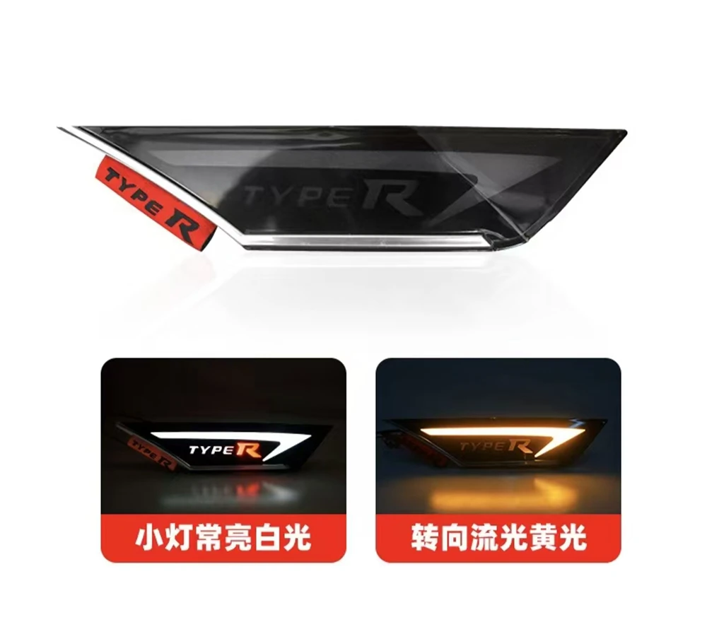 

LED Light For Honda Civic 10th Gen 2016-2021 Hatchback Type R Si Daytime Running Turn Signal Light