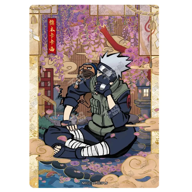 Kayou Anime Naruto XR CardS Special N version Uzumaki Hatake Kakashi Tsunade Uchiha Sasuk Hyuga Hinata Figure Collection Cards