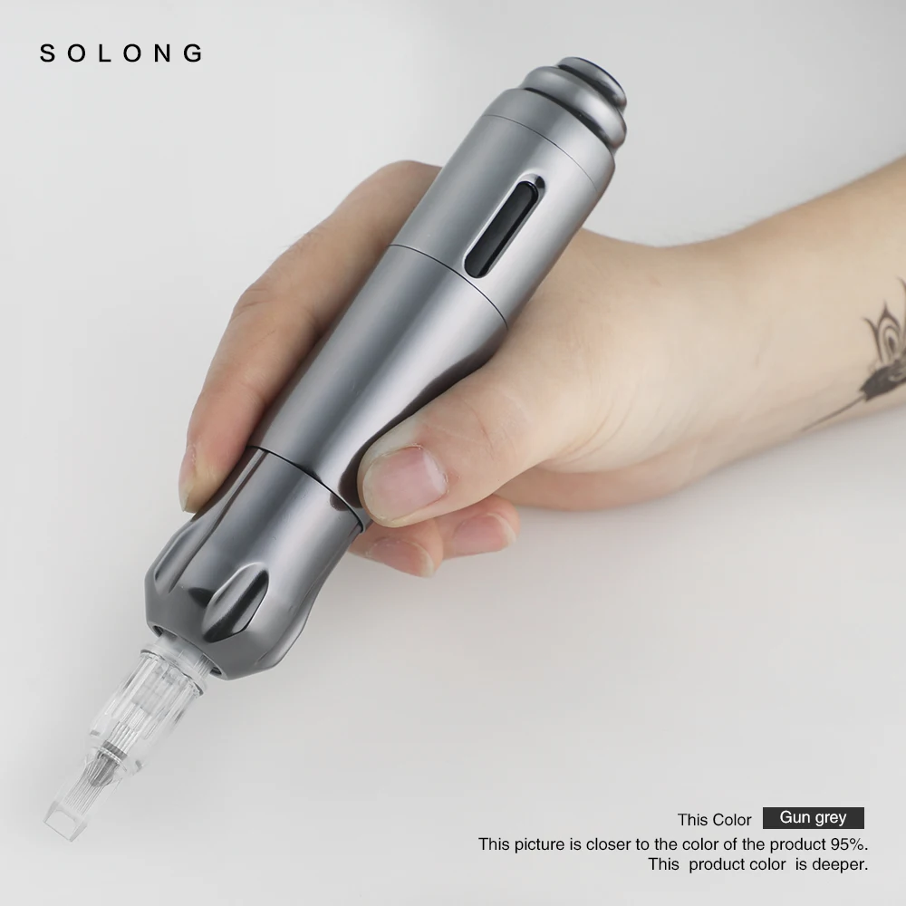 

STIGMA Motor Tattoo Pen Black/Silver Professioanl Cartridges Machine DC5.5 Interface Permanent Makeup Cartridges Tattoo Supply