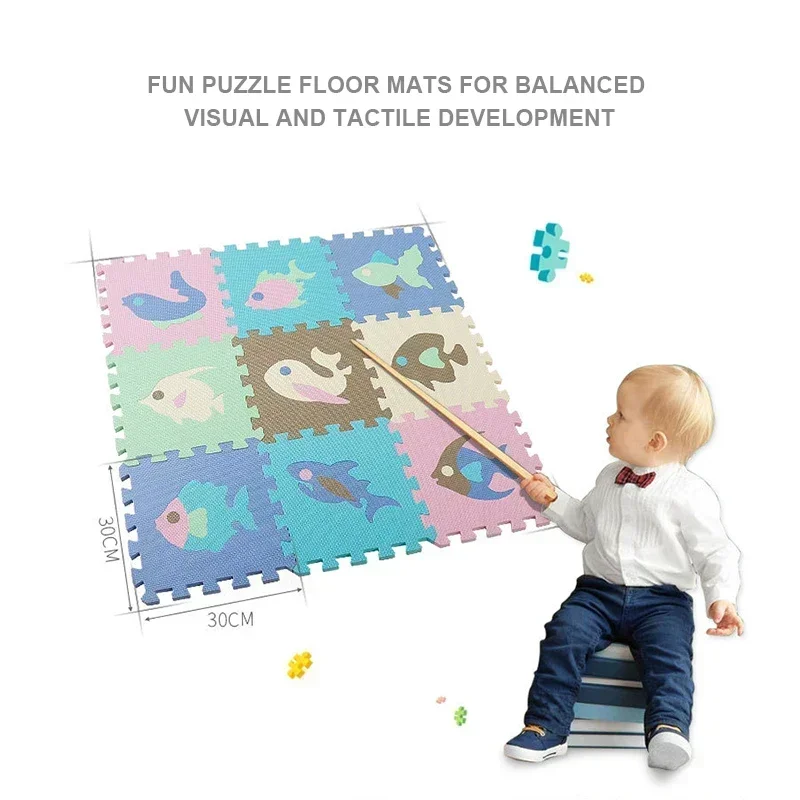 Baby Play Carpet EVA Foam Puzzle Carpet Children\'s Educational Toys Baby Indoor Play Mat Bedroom Floor Decoration