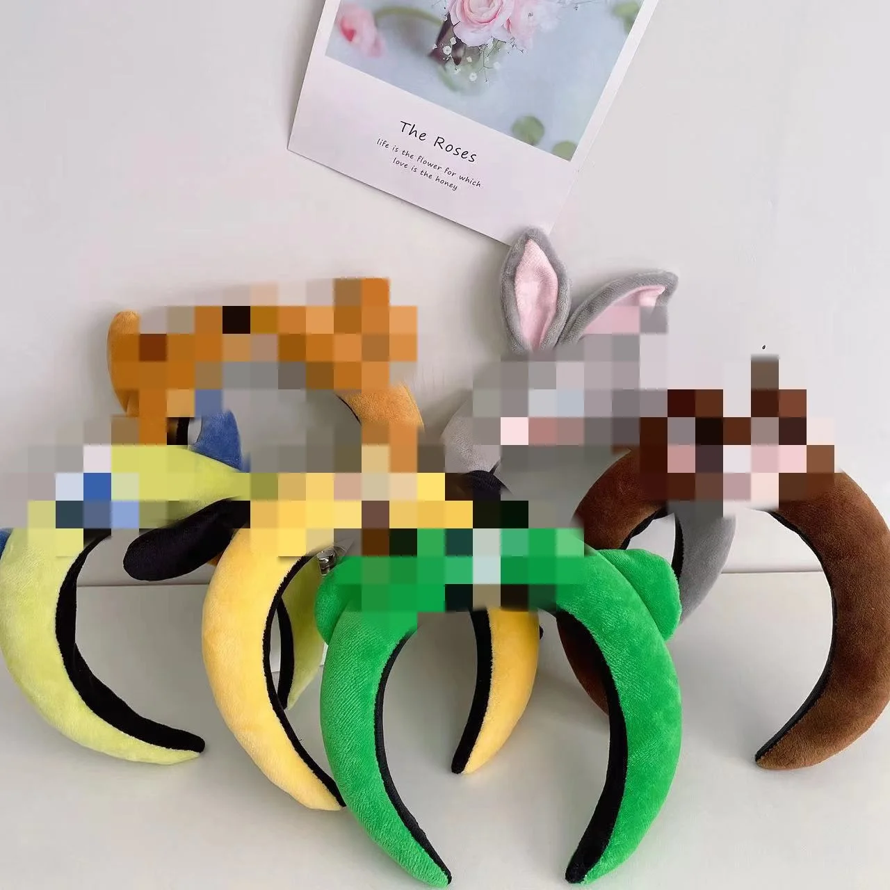 Bella fascia per animali Accessori unisex Copricapo per feste Cerchietto per capelli Carino coccodrillo a tesa larga Squalo Dinosauro Cartoonhair Clip