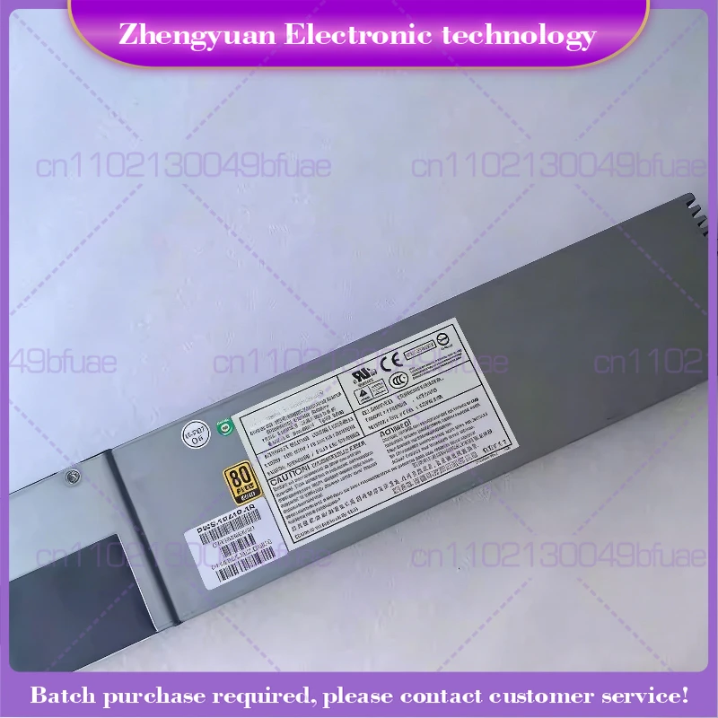 Original For Supermicro PWS-1K41P-1R 1400W 1U Redundant 80 Plus Gold Power Supply Unit PSU