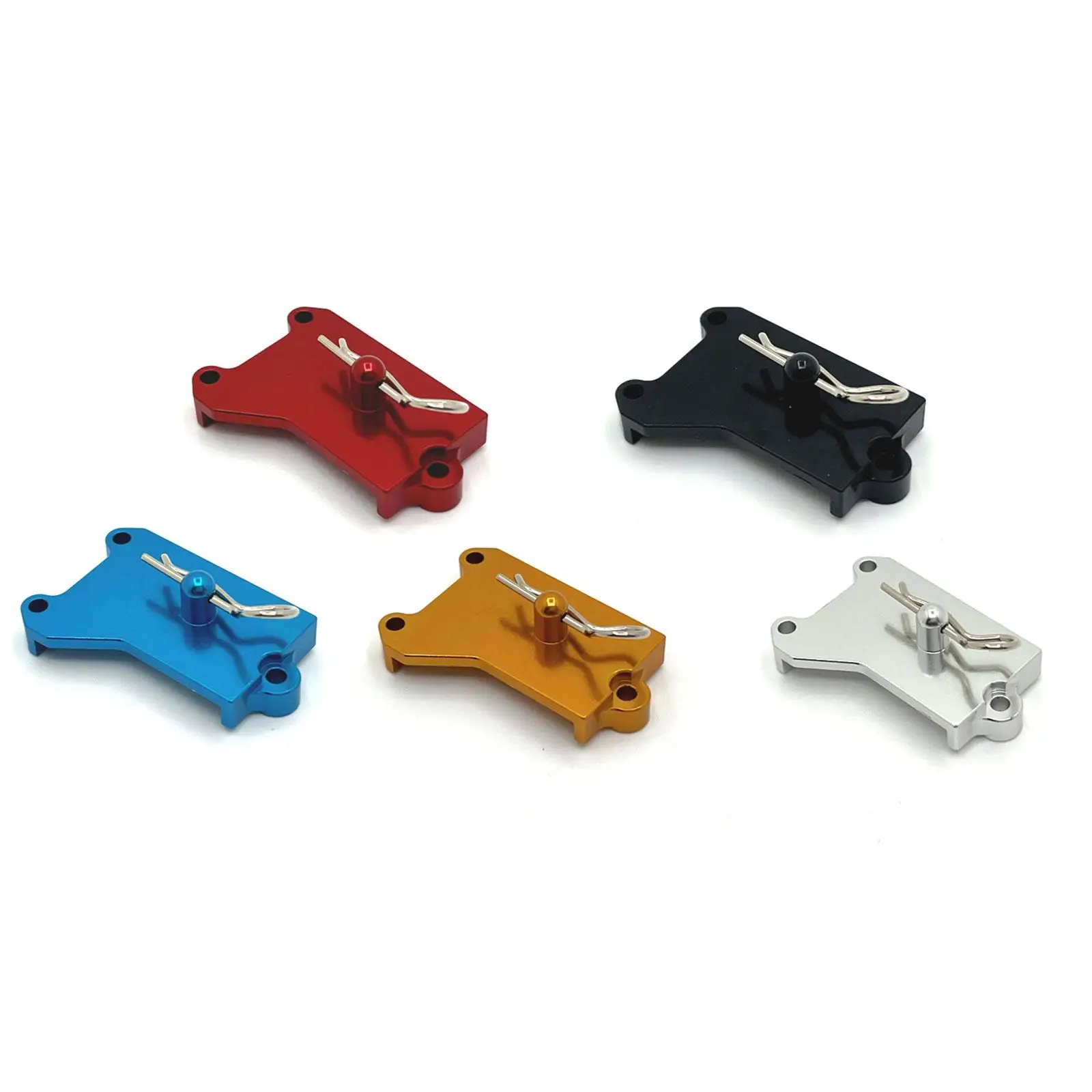 RC Servo Mount Seat Metal Praktische batterijhouder voor 1/16 RC Crawler Truck