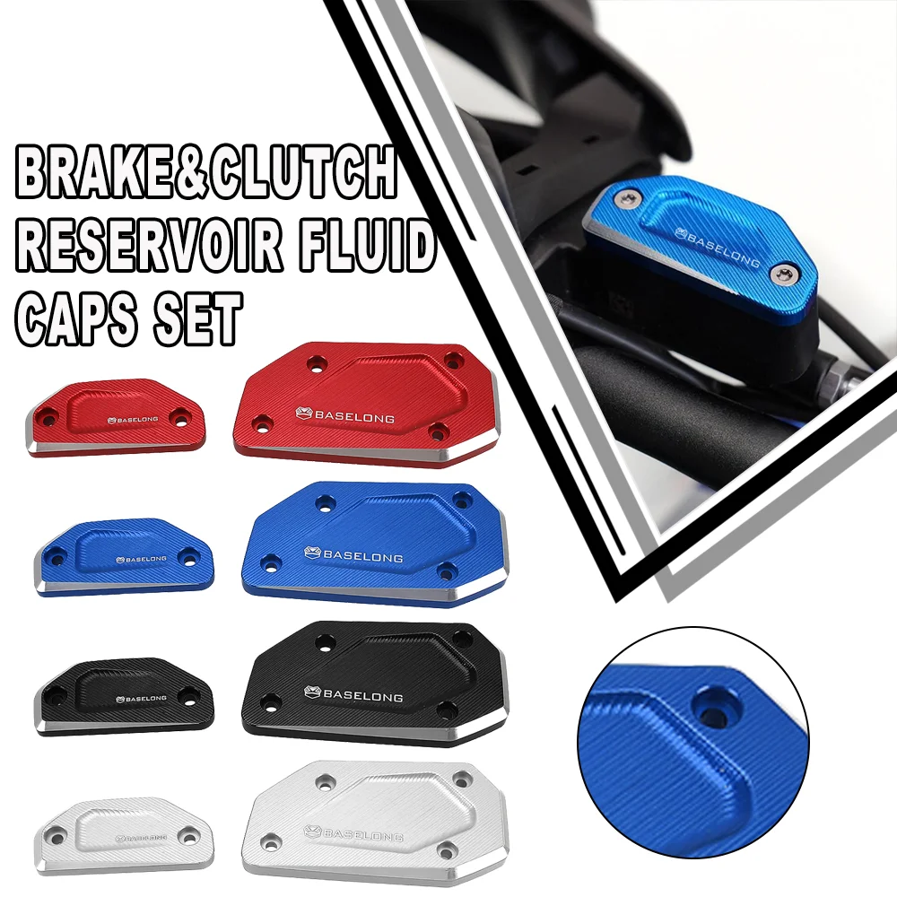 

2023 2024 2025 FOR BMW R1300GS Adventure/Trophy/TE R 1300 GS ADV GS1300 Motorcycle Front Brake&Clutch Reservoir Fluid Caps Set