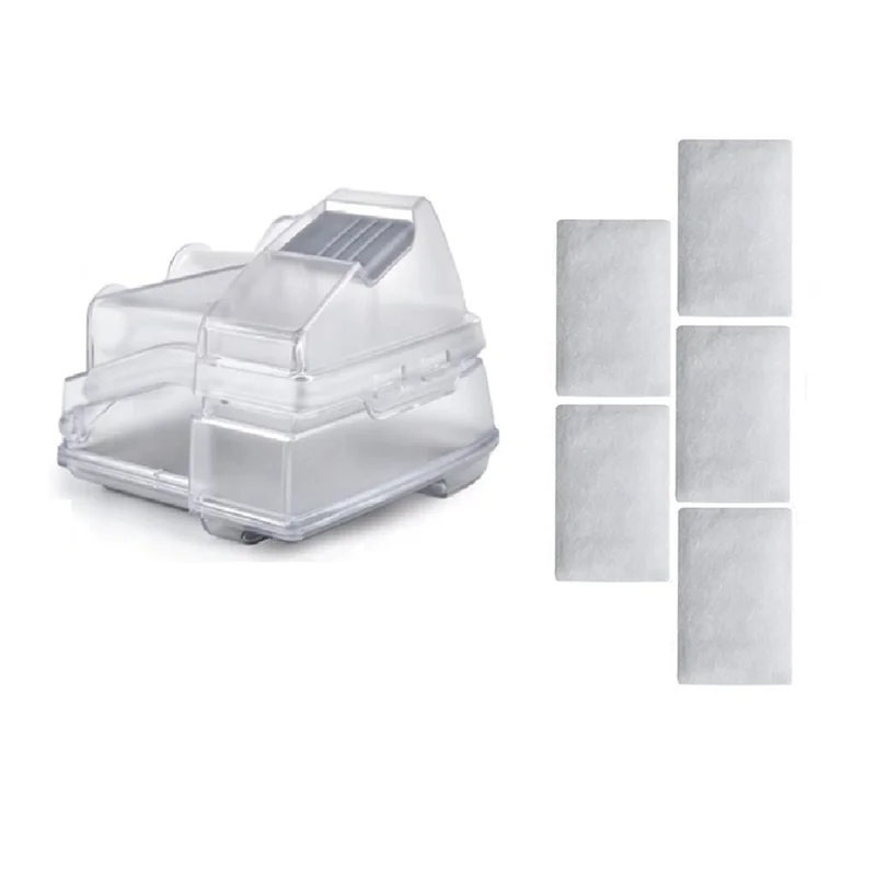 

PHFU-For Resmed Airsense 10/Aircurve 10 Water Chamber 380Ml Water Tub With Filters CPAP Water Tank