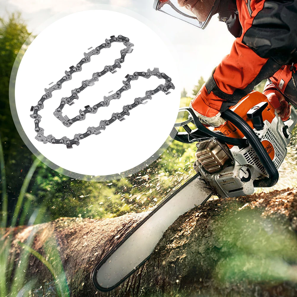 

10-дюймовая мини-стальная цепь бензопилы, 40 приводных звеньев, сменная цепь бензопилы, цепь электрической бензопилы, аксессуар для электрической пилы