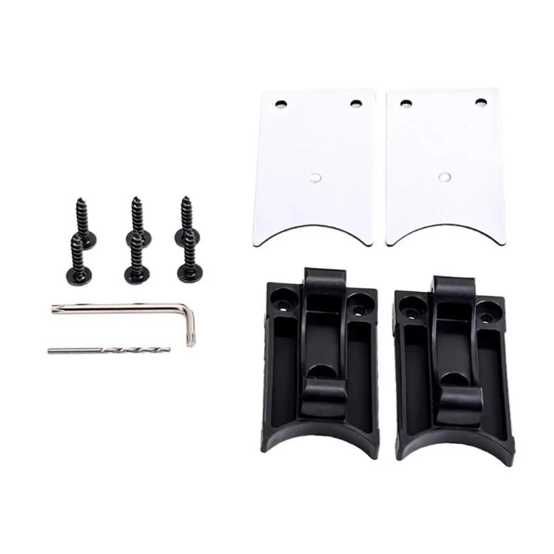 

87HE Multipurpose Ladder Bracket with Flexible Positioning Plastic Ladder Mounting Base Reliable Ladder Support for Marine