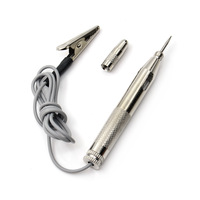 Auto Car Circuit Tester  DC 6V 12V 24V Car Test Pen Pure Copper Probe，For Repairing Car Searchlights Electrical Test Pen!