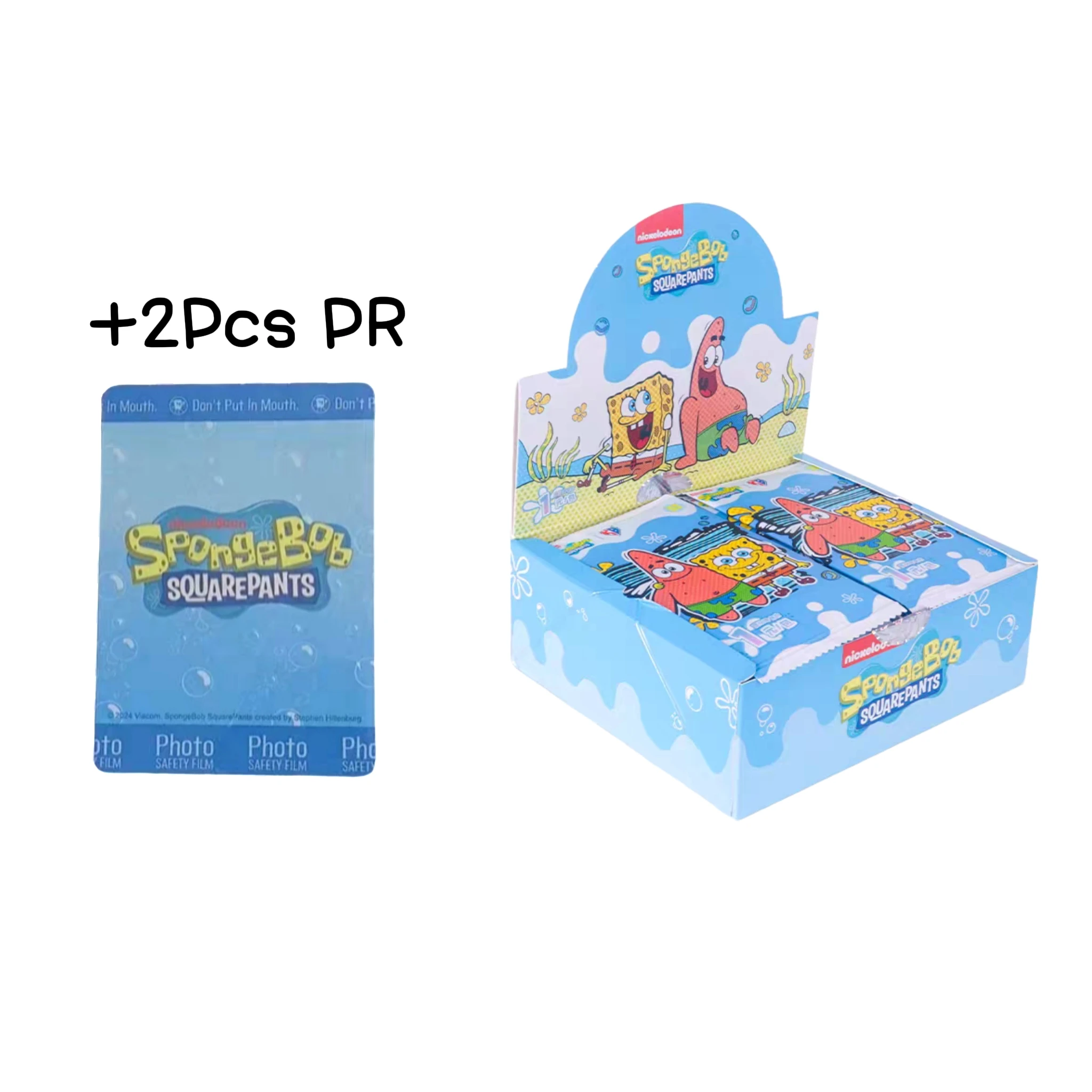 카바오 애니메이션 스폰지밥 패트릭 스타 카드 컬렉션 트레이딩 카드 만화 재미있는 컬렉션 카드 어린이 선물용 장난감