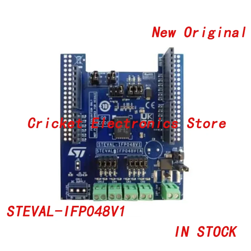 

STEVAL-IFP048V1 Industrial digital output expansion board based on ISO808A-1 a power management IC development tool