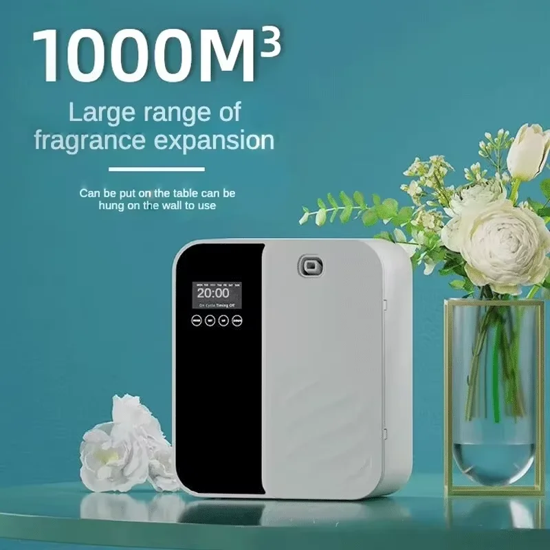 Hotel Aroma Diffuser Machine Wall Mounted Room Fragrance Diffuser Bluetooth Electric Smell Distributor Electric Smell for Home image 6