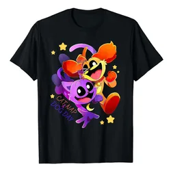 Merhaba kediler şekerleme sevgilisi Tee komik kedi T-Shirt sevimli renkli Kitty sevgilisi grafik kısa kollu bluzlar güzel yavru kıyafetler hediyeler Tops