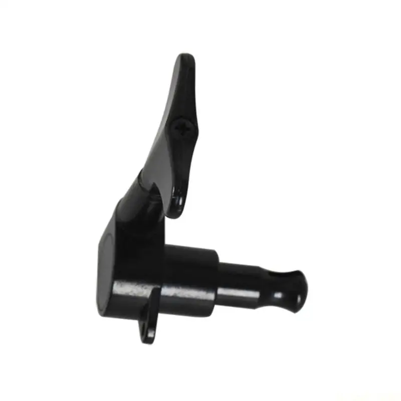 M5TC 4Pcs Black Bass String Tuning Peg Replacement Bass Machine Head Knobs Sealed Tuning Replacement Bass Tuner Enduring