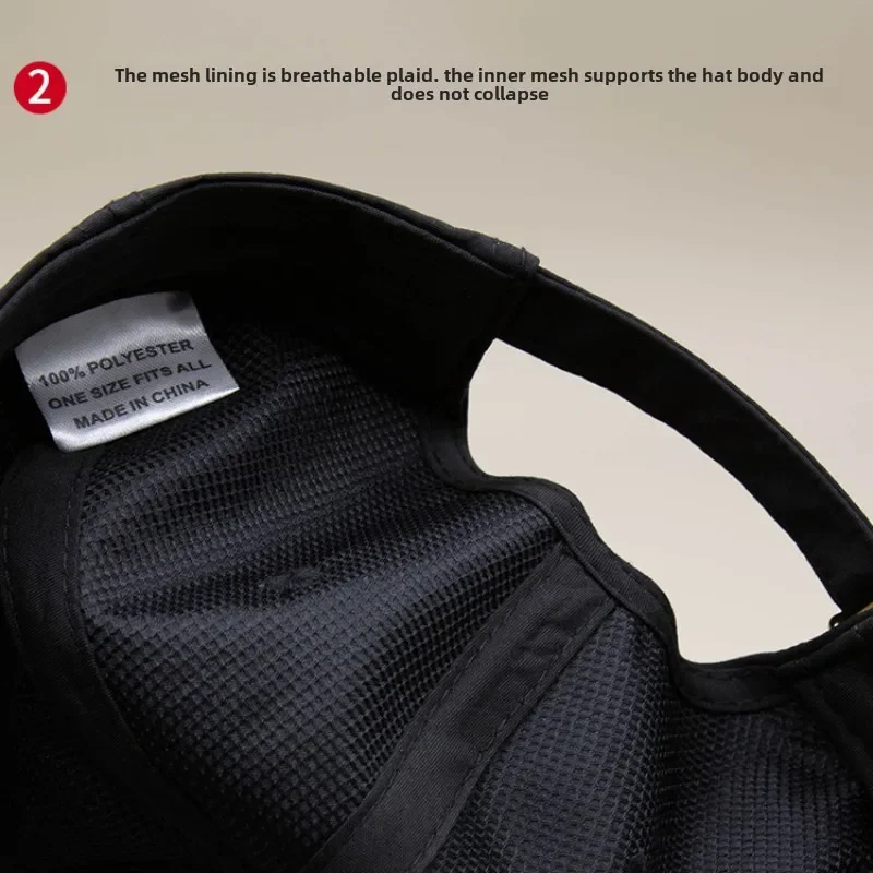 الصيف خفيفة الوزن التجفيف السريع قبعة بيسبول رجل زائد قبعة الذكور الرياضة في الهواء الطلق المتضخم الرجال البحرية قبعة بيسبول للرؤوس الكبيرة