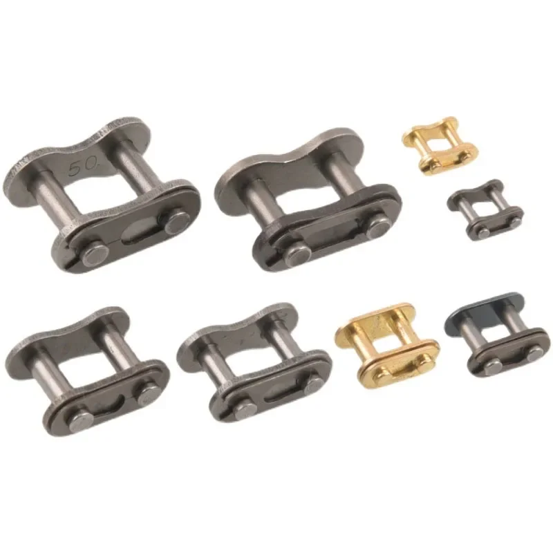 1pcs Motorcycle Chain Buckle Ring Link 25H T8F 420 428 520 530Chain Connector Master Joint Link Motorcycle Accessories