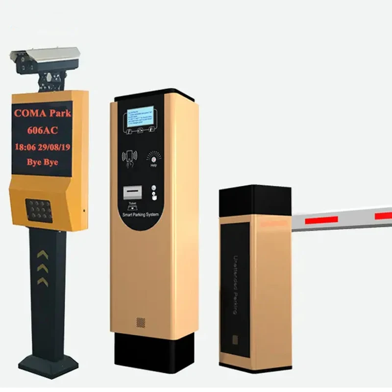 r Gate Payment for Parking Management System Automatic High-Precision License Plate Recognition with Barrie