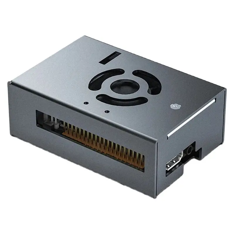 [LXYA68Z!] For RDK X5 Shell Main Control Chassis With Cooling Fan Support Camera Installation For RDK X5 Robot Car Board Protect