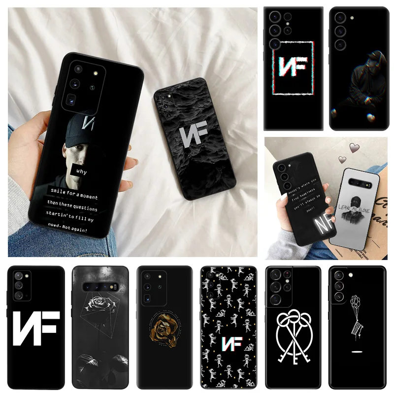 Phone Cases For Samsung S24 Plus Note20 Ultra S23 FE S22 S21 S20 Luxury NF Singer Galaxy S10 Lite Soft Shell Case Cover image 2