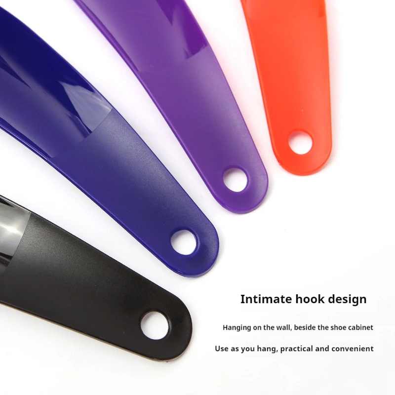 length 16cm short handle Shoe horns plastics Shoehorn home-use Shoe spatula portability Shoe Lifter 1Pcs/2Pcs image 5