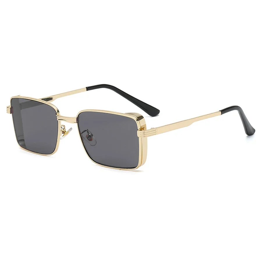 Prostokątne okulary przeciwsłoneczne damskie 2025 luksusowej marki projektanta wysokiej jakości vintage modne retro kwadratowe okulary dla kobiet
