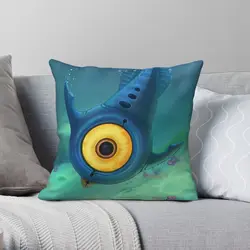 Subnautica Peeper Square Pillowcase Polyester Linen Velvet Pattern Zip Decorative Throw Pillow Case Home Cushion Case Wholesale