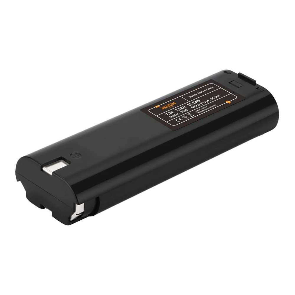 

7000 4.8Ah NI-MH Replacement Battery for Makita 7.2V 7002 7033 191679-9 192532-2 192695-4 632002-4 632003-2 Cordless Tool