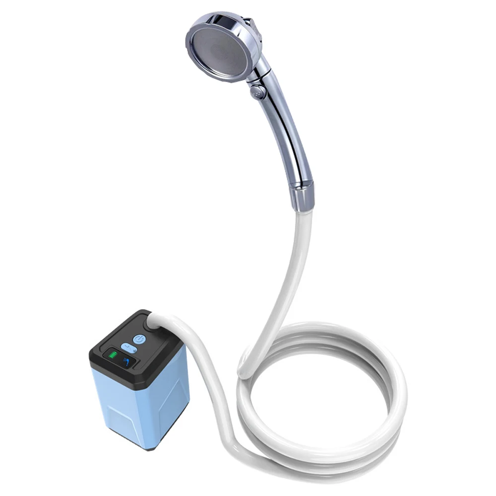 

Туристический Электрический душевой насос, походная помпа с аккумулятором, водонепроницаемая, для пешего туризма, пешего туризма, полива домашних животных