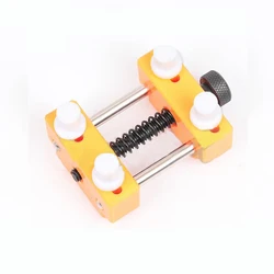 Watch Case Holder Adjustable Dial Cover Fixed Seat Watch Repair Tool Spiral Bracket Square Round Watch Case Base Stand