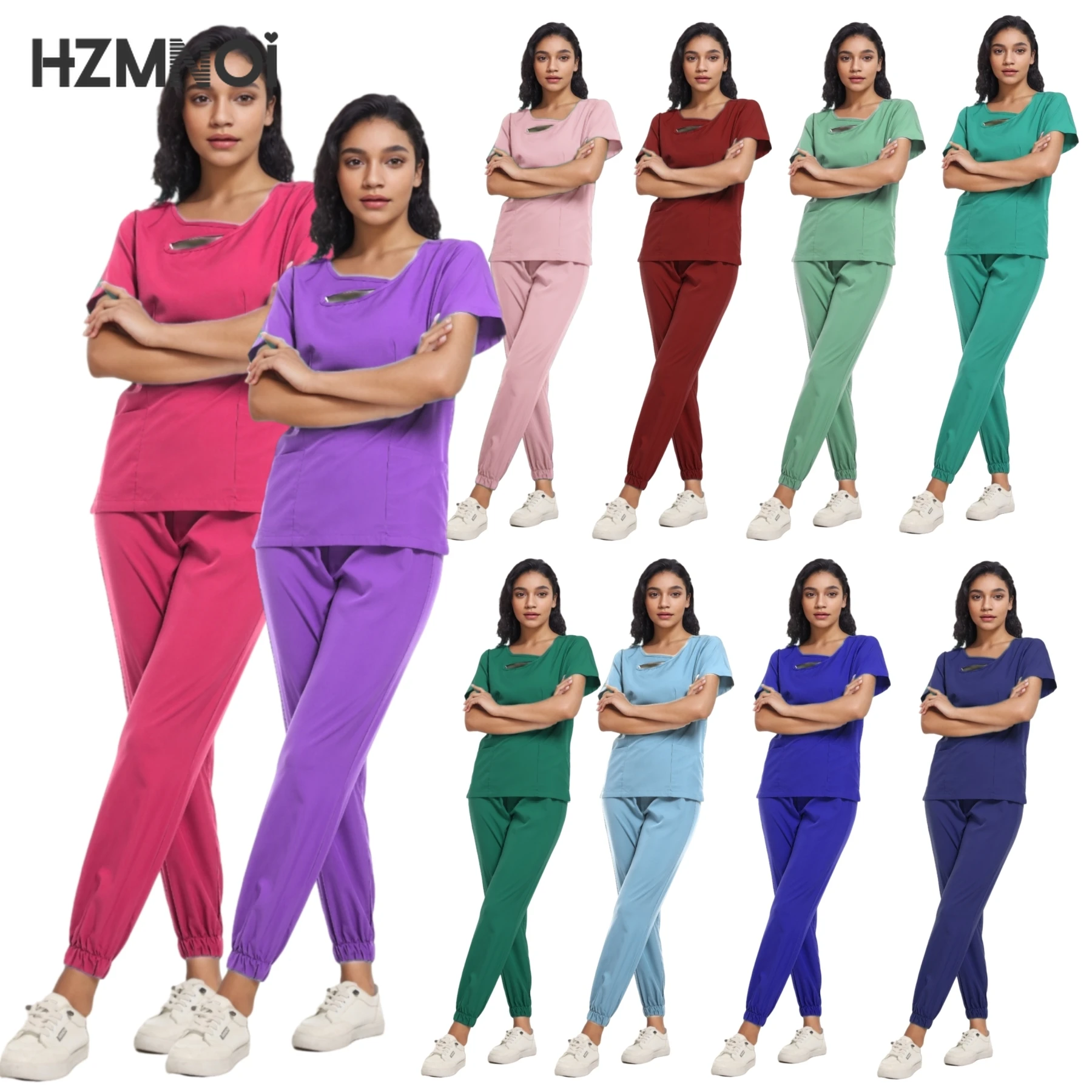 Wholesale Products Operating Room Medical Uniform Hospital Overalls A Set of Medical Supplies Nurse Dental Surgery Suit