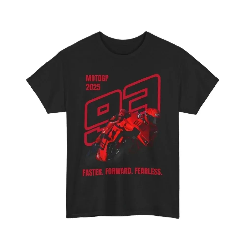 Moto GP Marc Marquez T Shirt Men Motorcycle Fan T-shirt Marquez Graphic MM 93 Tops Ducati Corsa Racing Cotton Tee Kids Clothing