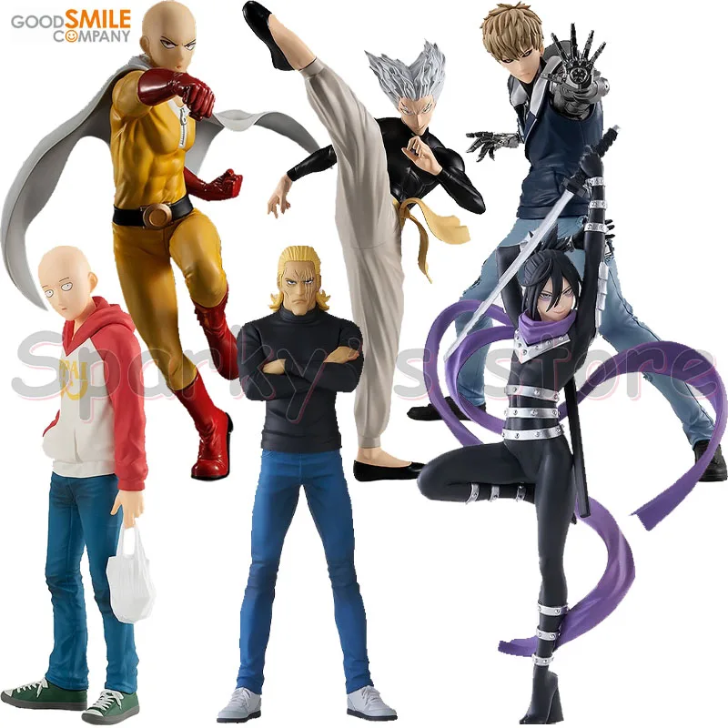 

GSC Original Pop Up Parade ONE PUNCH-MAN Anime Figure Saitama Garou Genos KING Action Figure Toys for Boys Girls Kids GiftsModel