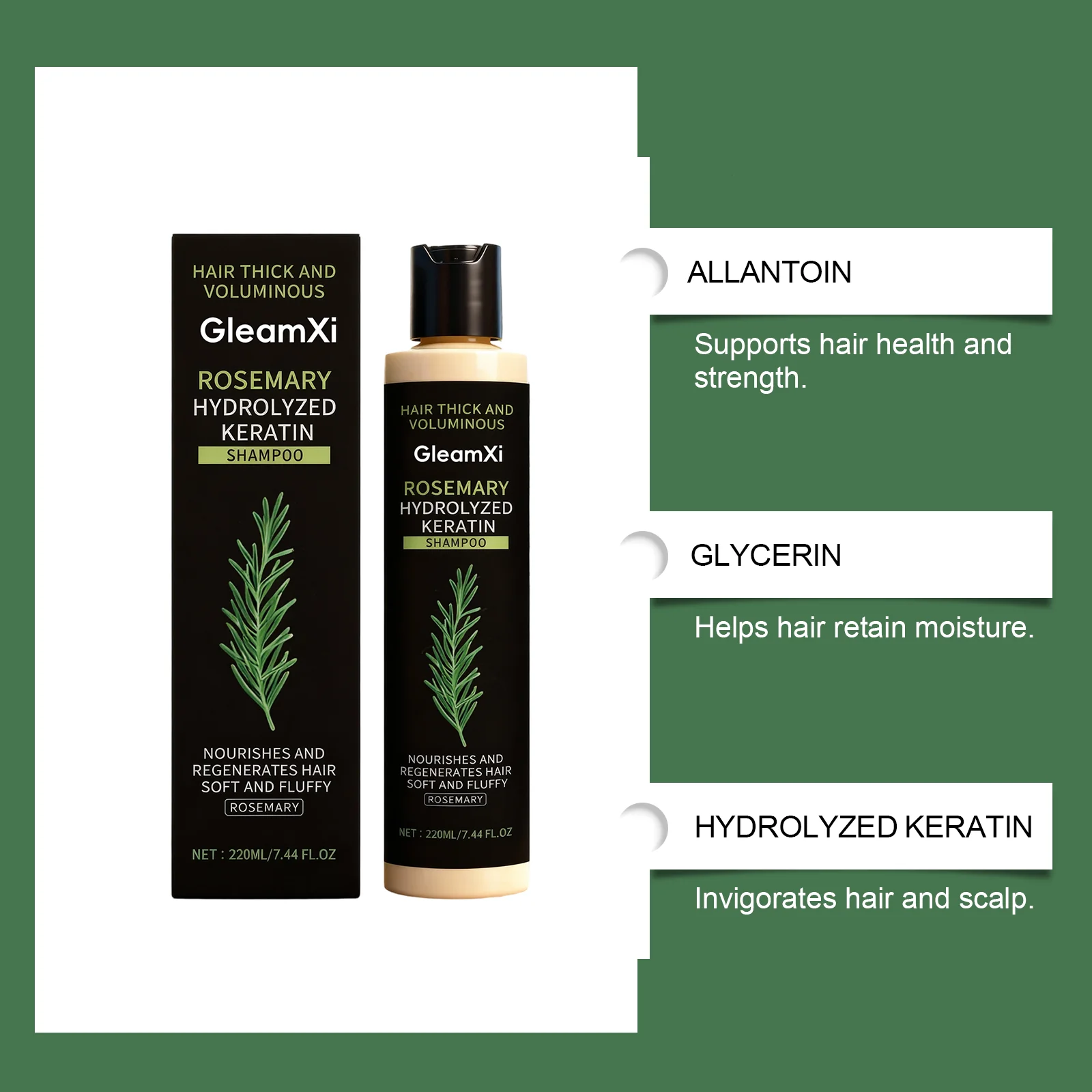 Shampoo volumizador de querati - Hair Care Keratin Shampoo avaliação e preço