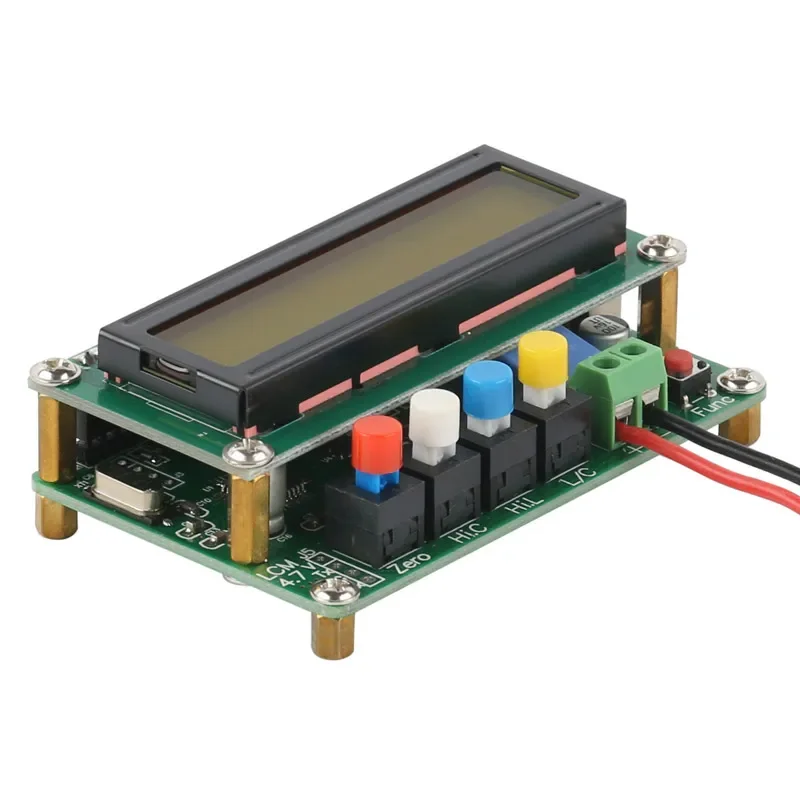 Imagem -03 - Medidor de Capacitância 1uh-100h Indutância Instrumento de Medição 1pf-100mf lc Digital Ponte Tester Lc100a