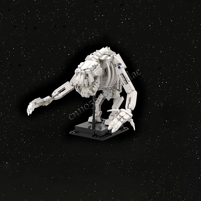 جديد 447 أجزاء MOC سلسلة الأفلام الشهيرة حفريات الديناصور نموذج اللبنات تقنية الإبداعية المرآب الطوب ألعاب أطفال هدية #2