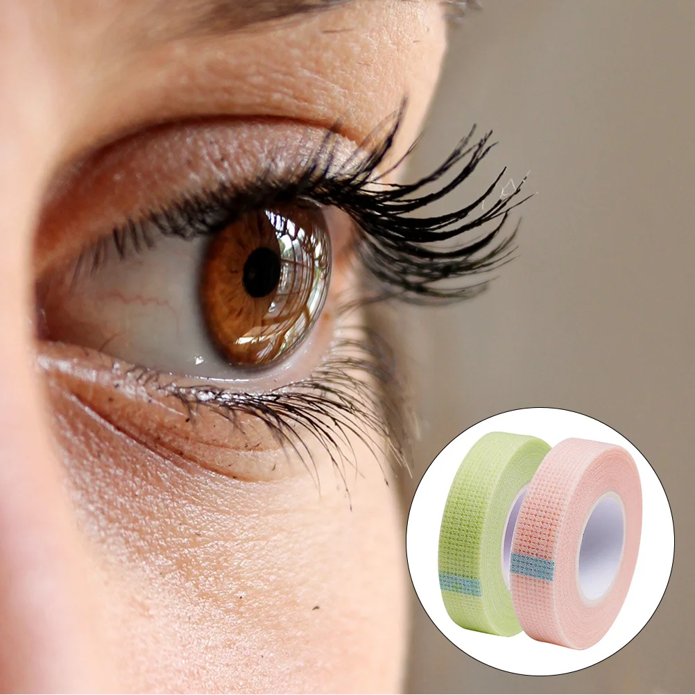 

6 Rolls Eyelash Extension Tapes Grafting Breathable Non-Woven Fabric Eyelash Isolation Patches Comfortable Painless