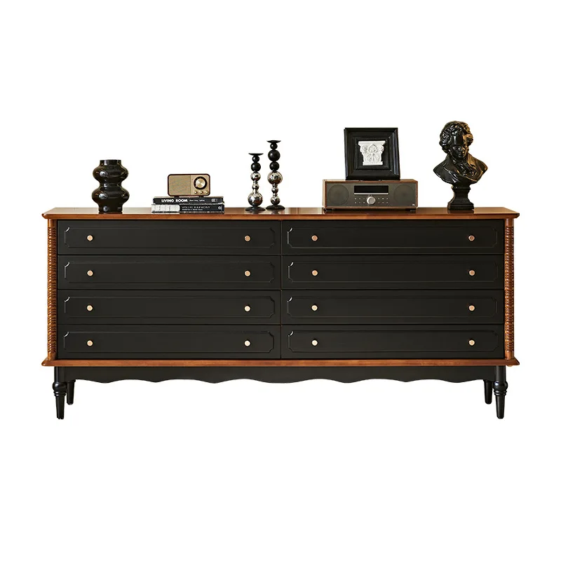 

cabinet, retro living room multi-function, storage cabinet designer, medieval style homestay bedroom bedside cabinet