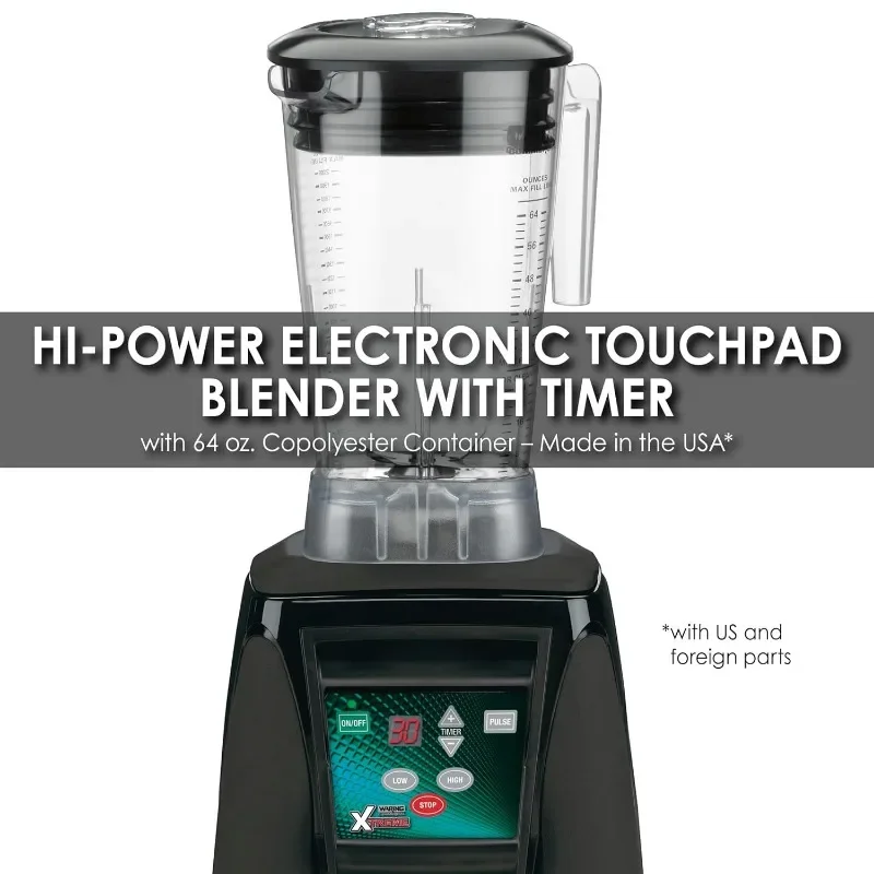 Blender dengan Keypad elektronik, fungsi pulsa, wadah bebas waktu, blender alat dapur juicer blender portabel