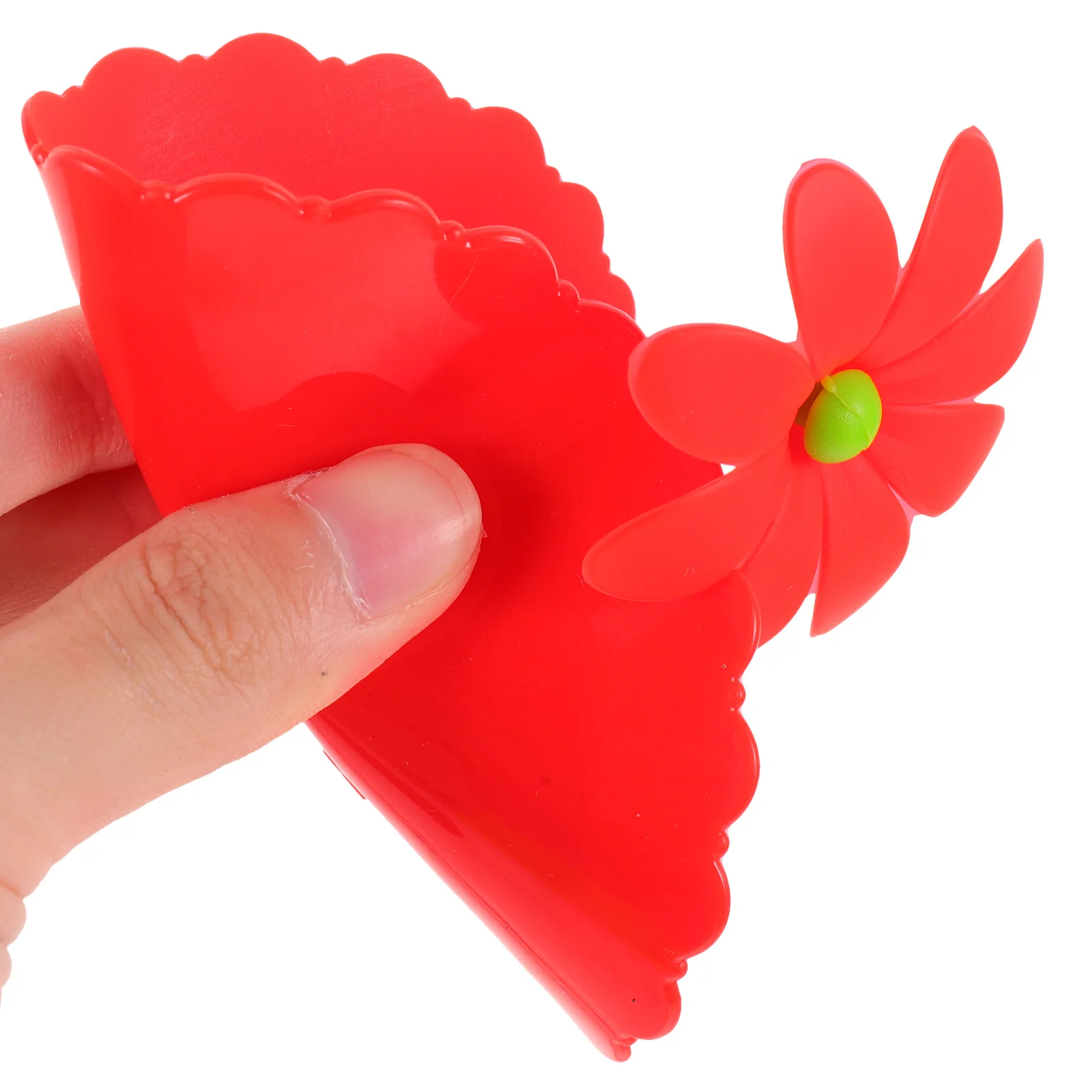 

6Pcs Silicone Mug Lids Flower Design Keep Beverage Temperature Universal Cup Covers for Home Supplies Cup Cover