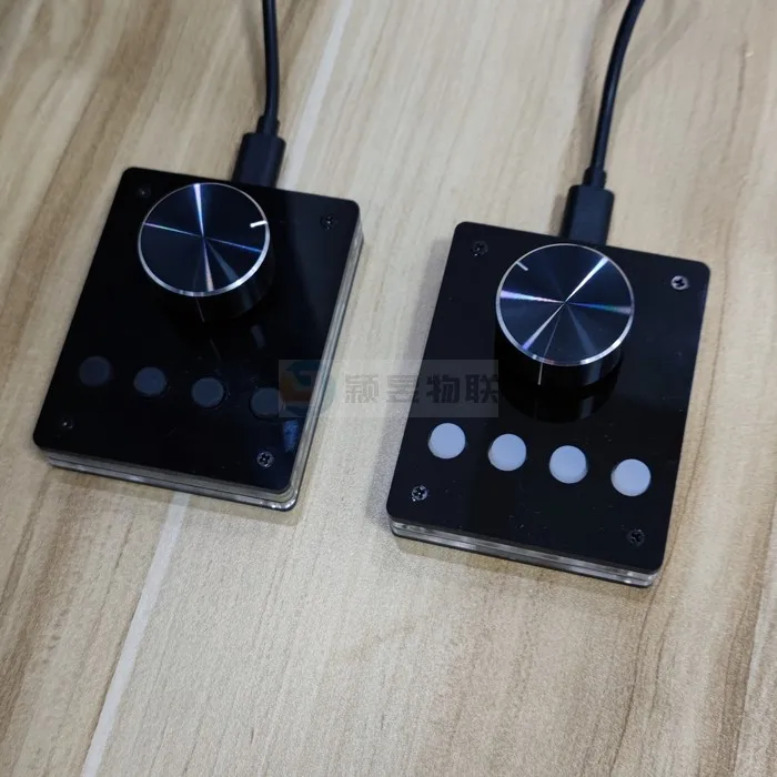 مشغل الوسائط المتعددة USB مخصص كتم حجم لوحة المفاتيح منظم تحكم تسجيل زر صغير