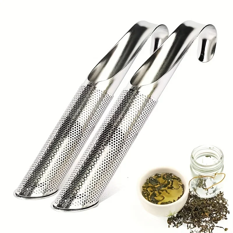 Tube-shaped hanging tea sets, tea strainer handle, tea filter, tea spoon, tea set with handle - view 5