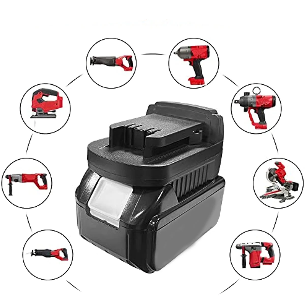 A57G-Battery Adapter Power Source Connector Charge Conversion Dock 18V MT18ML to for Milwakee Lectrical Tools