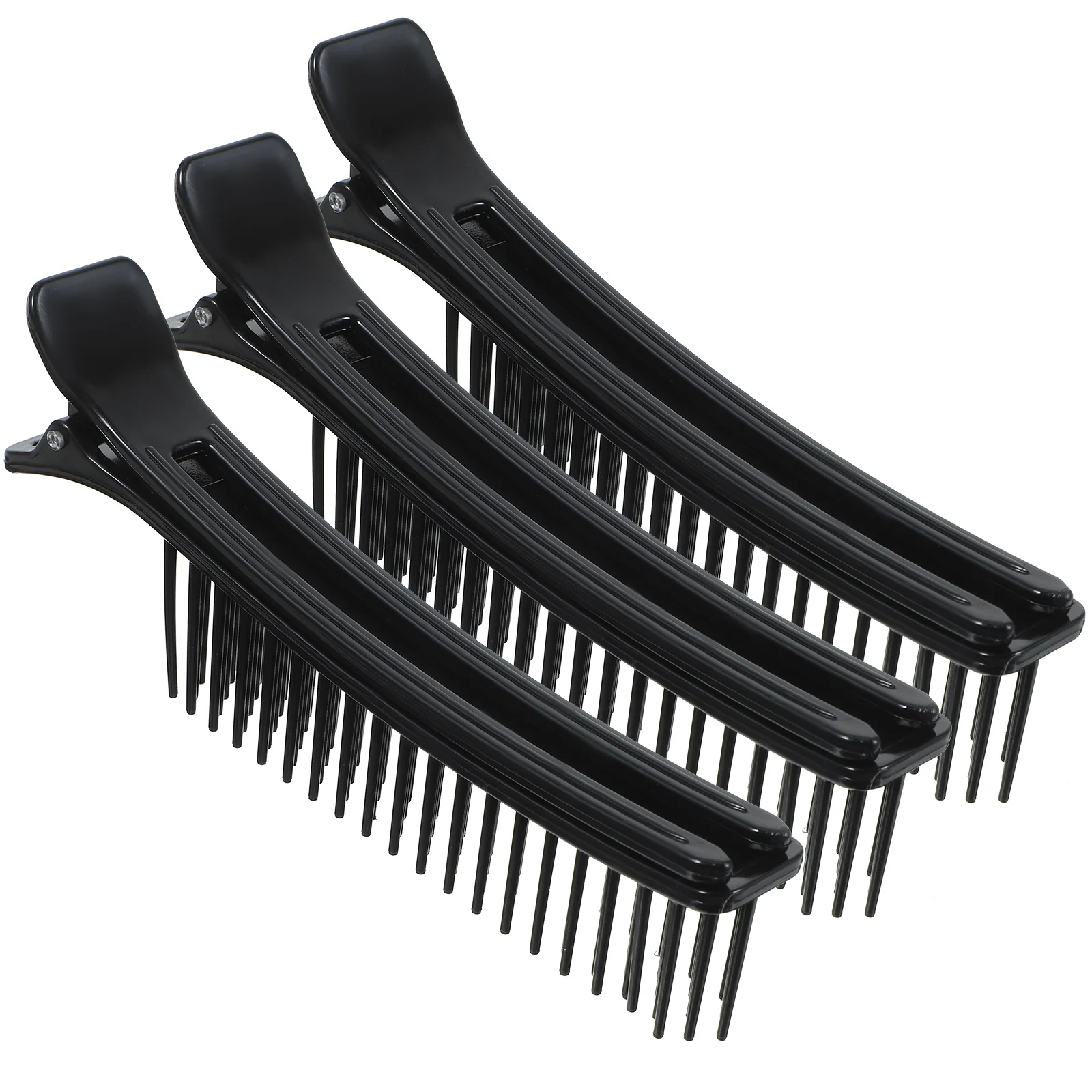 

3 Pcs Clips for Hair Salon Hairdresser Rollers Short Combs Root Curly Hairdressing Hairpin