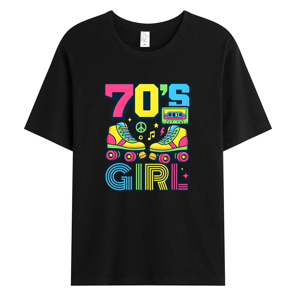Women T-shirt Loose Fit Female Tops Fashion New Graphic Print Soft and Breathable Short Sleeve Tshirt Summer Cotton Tee Crewneck