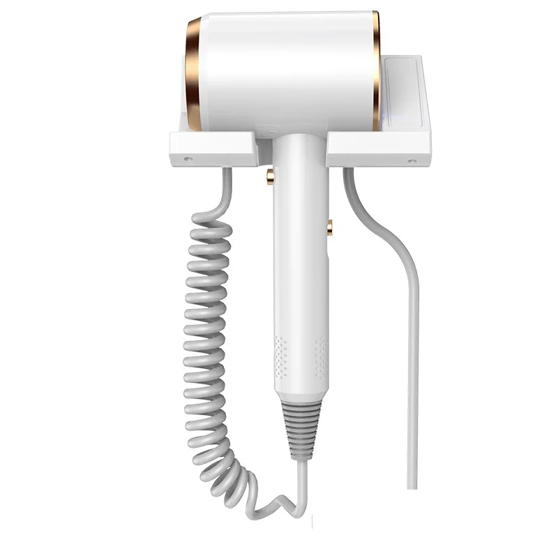 New High-Speed Hair Dryer 1600W, Hotel, Non Perforated Wall Mounted High-Power Non Perforated Bathroom, Bathroom, 220v view 6