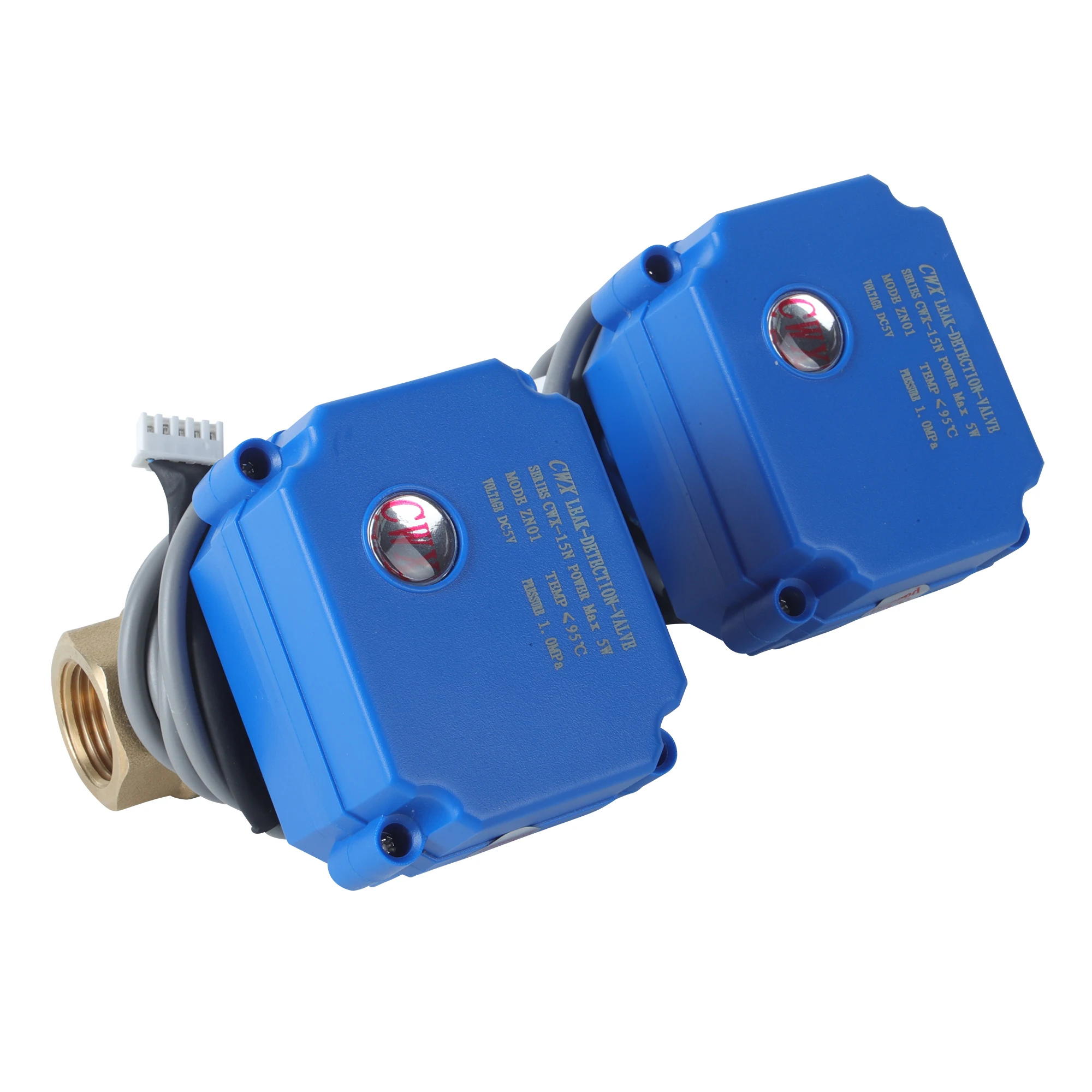 

2 шт. CWX-15N 5PIN BSP моторизованный латунный электрический клапан с автоматическим отключением для системы утечки воды WZ800 WZ808 DN15 DN20 DN25 водопроводный кран