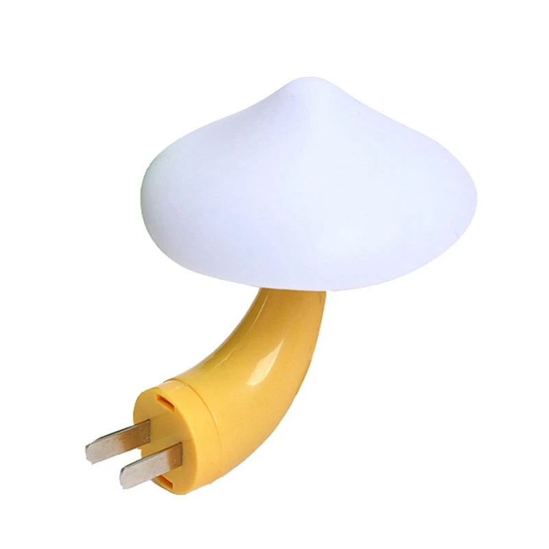 Mushroom Night Light RGB LED Night Light Plug in Lamp 7Color Mini Cute Night Lights for Kids Bedroom Night Light US Plug