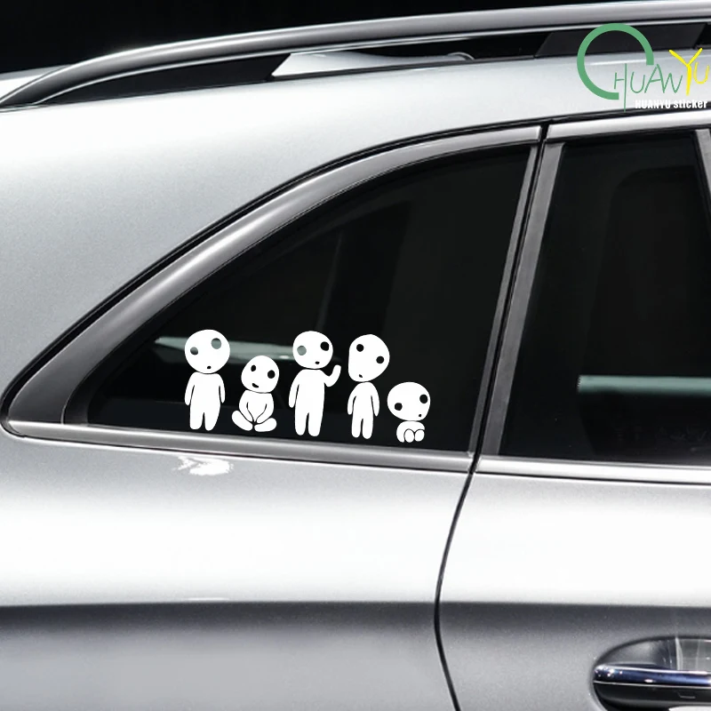 Cute alien vinyl creative decoration stickers car and motorcycle bumper stickers are available in a variety of colors