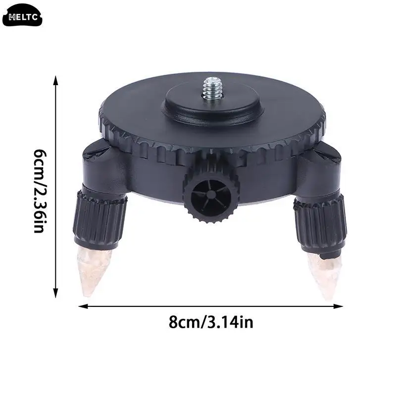 1PCS Level Meter Adapter 360-Degree Rotation Base Tripod Bracket 1/4 Inch Interface Laser Nivel Tools Laser Level