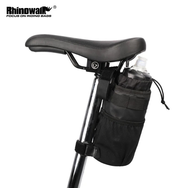 Rhinowalk Small cloth handlebar bag, portable water bottle bag, water bottle cup cover, shoulder crossbody bag